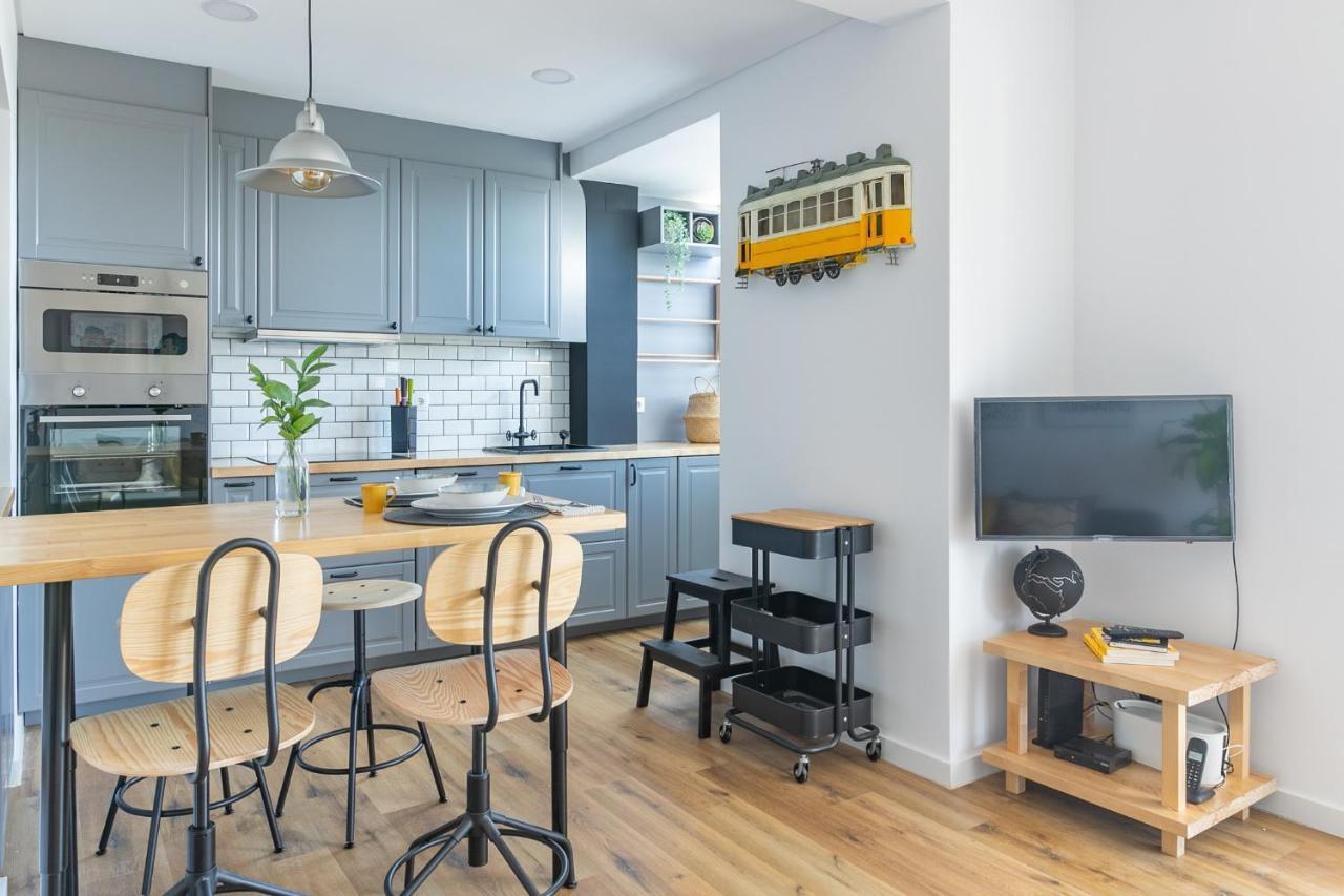 ליסבון Spacious Apt Campo D'Ourique With Ac מראה חיצוני תמונה