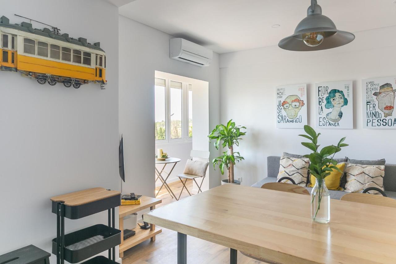 ליסבון Spacious Apt Campo D'Ourique With Ac מראה חיצוני תמונה