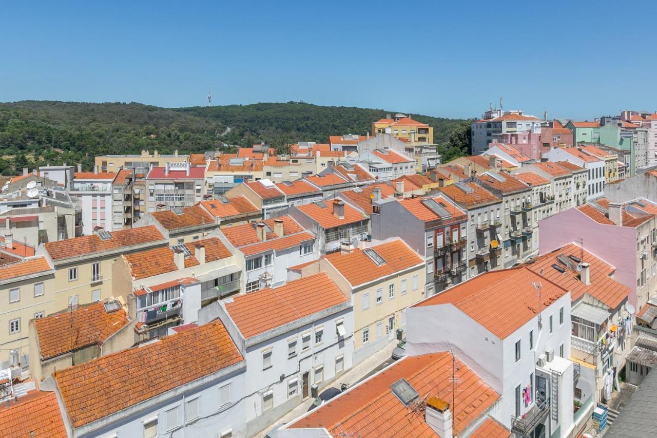 ליסבון Spacious Apt Campo D'Ourique With Ac מראה חיצוני תמונה