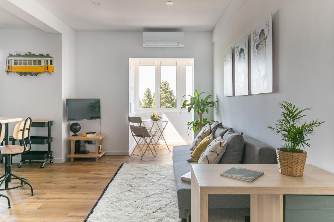 ליסבון Spacious Apt Campo D'Ourique With Ac מראה חיצוני תמונה